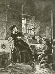 Kong Richard den andre. Akt V, Scene V (gravyr) av Felix Octavius Carr Darley