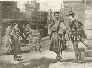 Othello. Akt III, Scene III (gravyr)