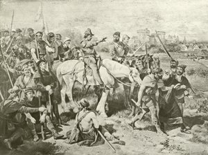 Andre del Henrik VI. Akt IV, Scene VII (gravyr) av Felix Octavius Carr Darley