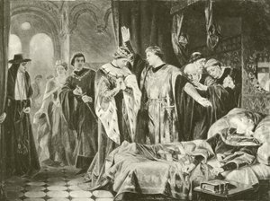 Andre del av Henry VI. Akt III - Scene II (dyptrykk) av Felix Octavius Carr Darley