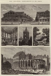 Paris-rivinger, transformasjon av tempelet