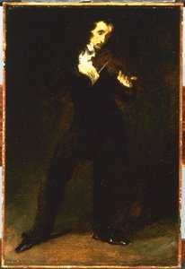 Paganini av Ferdinand Victor Eugene Delacroix