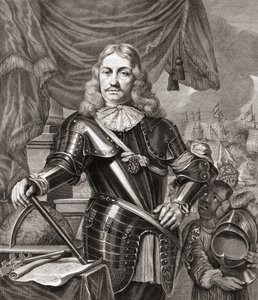 Cornelis Maartenszoon Tromp, etter en gravering av Lambert Visscher fra et maleri av Ferdinand Bol av Ferdinand Bol