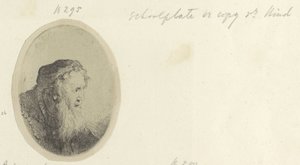 Oude mann setter baard Samling av åttifem originaltrykk (serietittel) av Ferdinand Bol