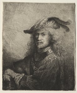 Portrett av en offiser, 1645. av Ferdinand Bol