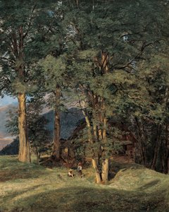 Lønntrær nær Ischl av Ferdinand Georg Waldmuller
