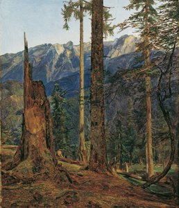 Höllengebirge nær Ischl av Ferdinand Georg Waldmuller