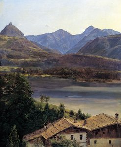 Wolfgangsee av Ferdinand Georg Waldmuller