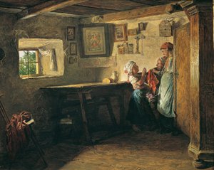Den gamle boksen av Ferdinand Georg Waldmuller