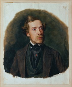 Gustav Barth, korleder for Wiens mannskor av Ferdinand Georg Waldmuller