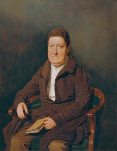 Herr Wohlleben, broren til borgermesteren i Wien, Stephan Edler von Wohlleben av Ferdinand Georg Waldmuller