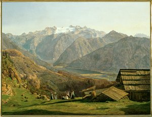 Gosausjøen av Ferdinand Georg Waldmuller
