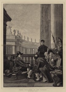 Pavelige holdere i Vatikanet av Ferdinand Heilbuth