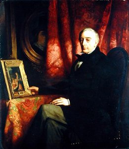 Portrett av kunstsamleren Nicolaus Hudtwalcker, 1852