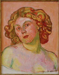 Portrett av Regina Morgeron av Ferdinand Hodler