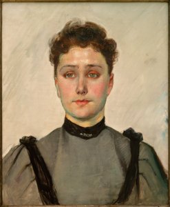 Portrett av en ung kvinne av Ferdinand Hodler