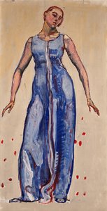 Figur for å se inn i det uendelige av Ferdinand Hodler