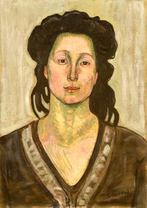 Portrett av Jeanne Cerani, 1910 av Ferdinand Hodler