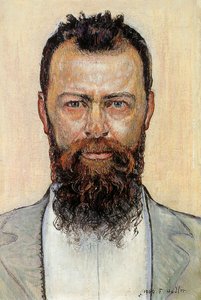 Selvportrett av Ferdinand Hodler