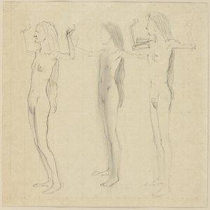 Study for Day (Sannhet) av Ferdinand Hodler