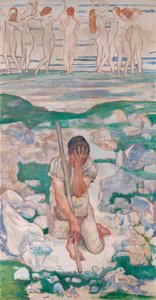 Hyrdens drøm, 1896 av Ferdinand Hodler