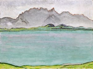 Stockhorn-fjellene og Thun-sjøen, 1911