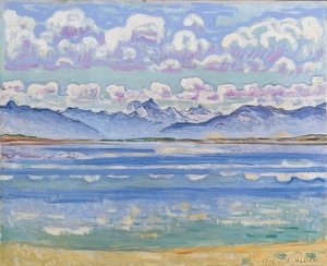 Weisshorn sett fra Montana. 1915 av Ferdinand Hodler