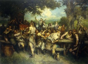 En vikingfest, 1925