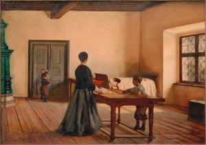 Kunstnerens soverom av Ferdinand Mallitsch