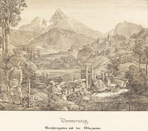 Torsdag - Berchtesgaden og Watzmann-fjellet