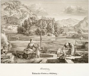 Mandag: Rosenecker Garden før Salzburg