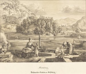 Mandag - Rosenecker Garden nær Salzburg (mandag - Rosenecker Garden nær Salzburg)