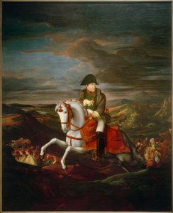 Rytterportrett av keiser Napoleon I.