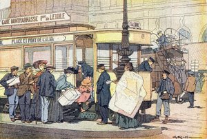 Trikken, i barndommens bildebok, ca. 1900 (gravering)