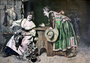 Galante bemerkninger, 1893 av Ferdinand Roybet