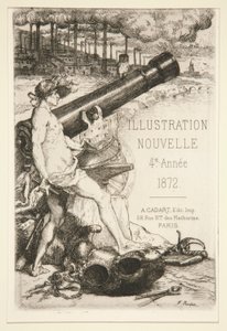 Tittelside til Illustrasjon Nouvelle av Ferdinand Roybet