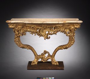 Konsollbord, ca. 1765 av Ferdinand Tietz