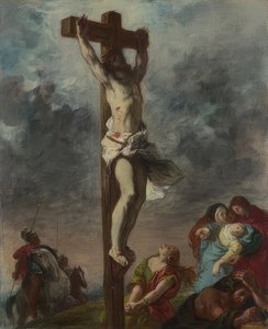 Korsfestelsen. 1853 av Ferdinand Victor Eugene Delacroix
