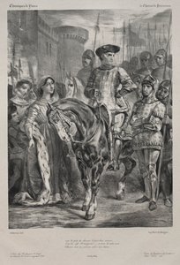 Duguesclin, 1829. av Ferdinand Victor Eugene Delacroix