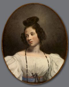Frøken Alexandrine-Julie de la Boutraye, ca. 1832-1834 av Ferdinand Victor Eugene Delacroix