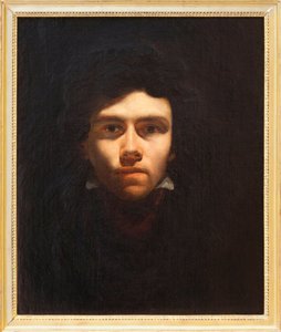 Selvportrett presume av Eugene Delacroix (1798-1863), fransk maler - Maleri tilskrevet Delacroix - Fotografi, KIM Youngtae, Rouen, Musee des Beaux Art de Rouen av Ferdinand Victor Eugene Delacroix