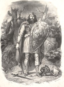 Uten tittel, gravert av Godefroy Engelmann av Ferdinand Victor Eugene Delacroix