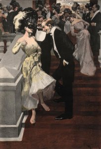 Reznicek / Bal pare / fra: Galante Welt / 1904 av Ferdinand von Reznicek