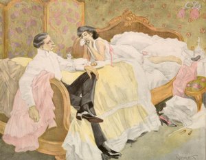 Reznicek / Mardi Gras tirsdag / Lovers ... av Ferdinand von Reznicek
