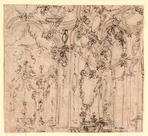 Scenedesign: Hall i et palass