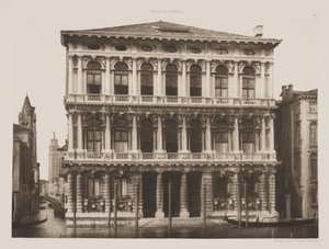 Rezzonico-palasset av Ferdinando Ongania