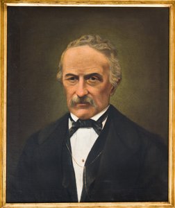 Selvportrett (olje på lerret) av Ferdinando Tarabini