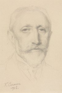 Selvportrett av Fernand Cormon