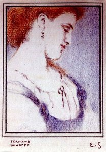Tankene til Eugene Smits av Fernand Khnopff