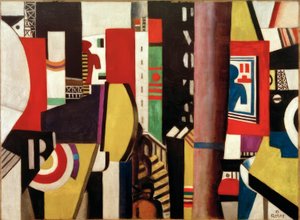 quot;La Villequot; (by) av Fernand Leger